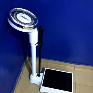 Manual weight and height scale